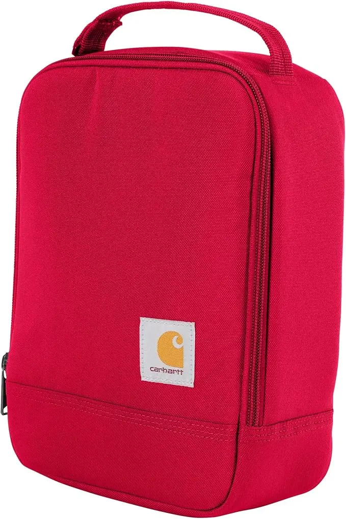 Carhartt Insulated 4-Can Lunch Cooler – Red