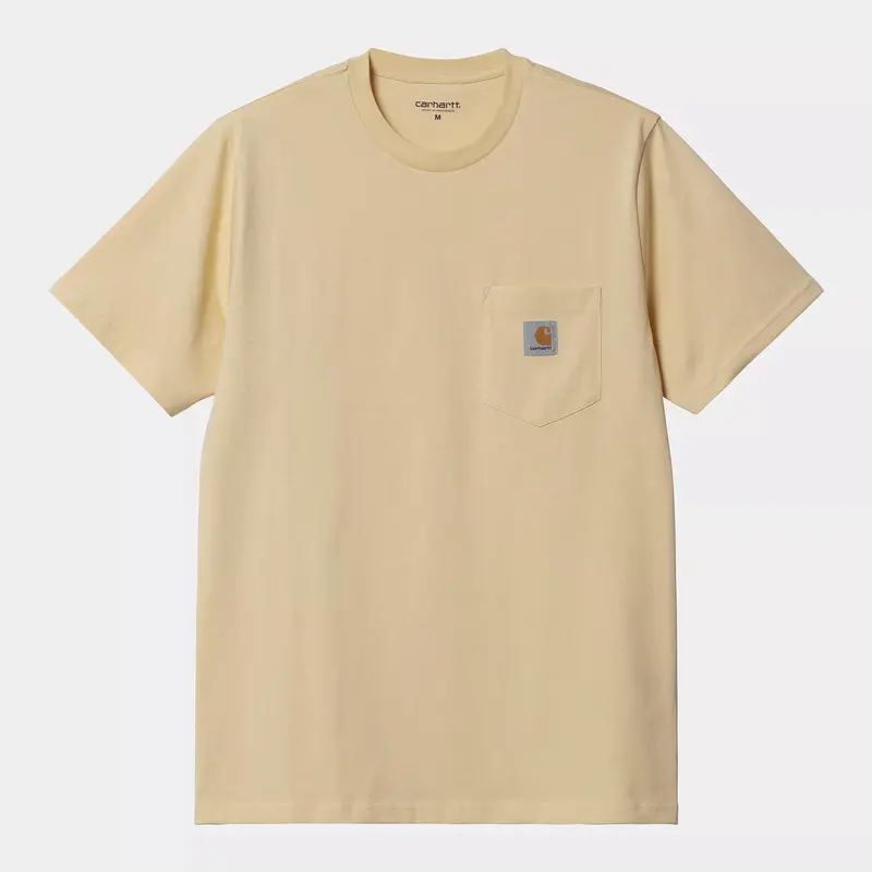 Carhartt Khaki Loose-Fit Heavyweight Short-Sleeve Pocket T-Shirt