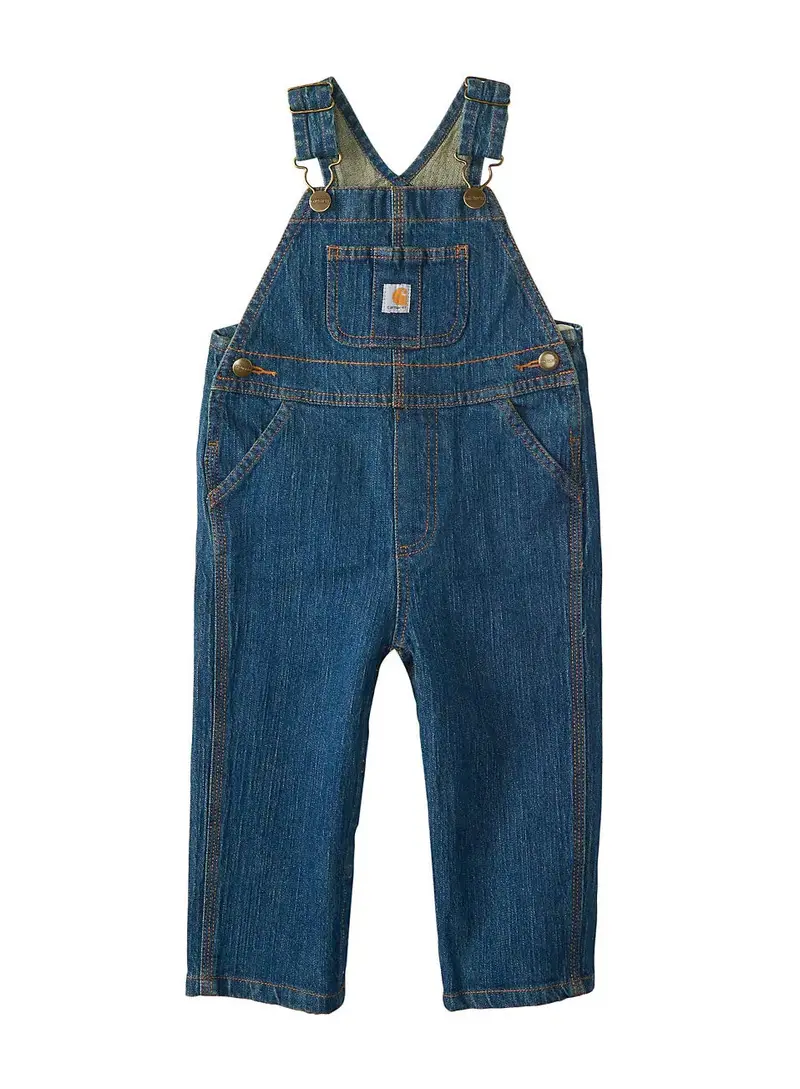 Carhartt Kids Washed Denim Bib Overalls