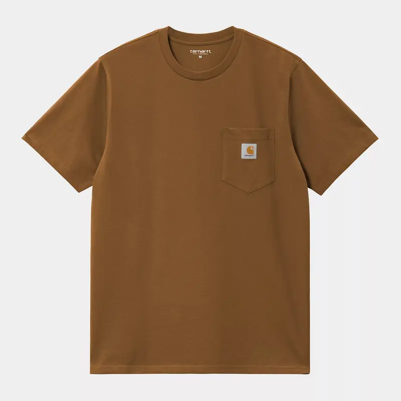 Carhartt Loose-Fit Short-Sleeve Pocket Tee – Carhartt Brown