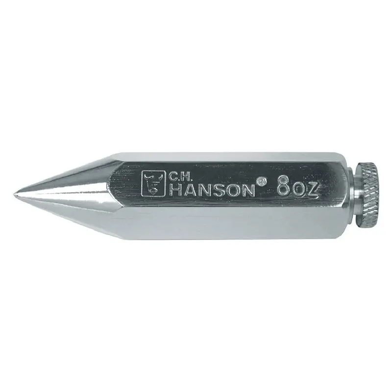 CH Hanson Precision Plumb Bob with Cord