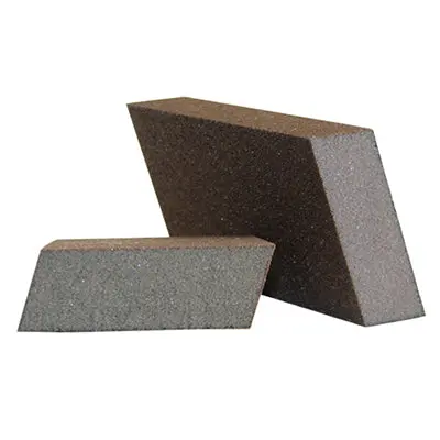 Circle Brand Dual-Angle Sanding Sponges – Fine and Medium Grit Combo Pack