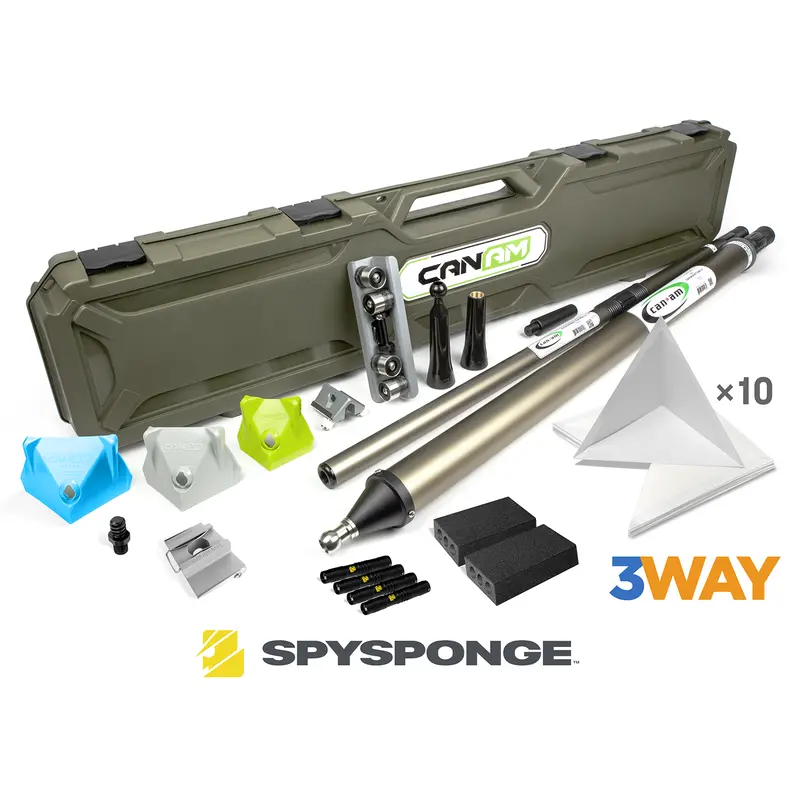Clearance: Can-Am Nycor Hybrid Installation Kit with Bonus 3-Way Corner Tool & SpySponge
