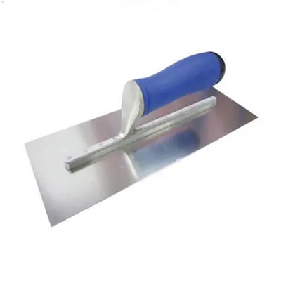 Clearance: Circle Brand Stainless Steel Trowels with Ergonomic Rubber Grip