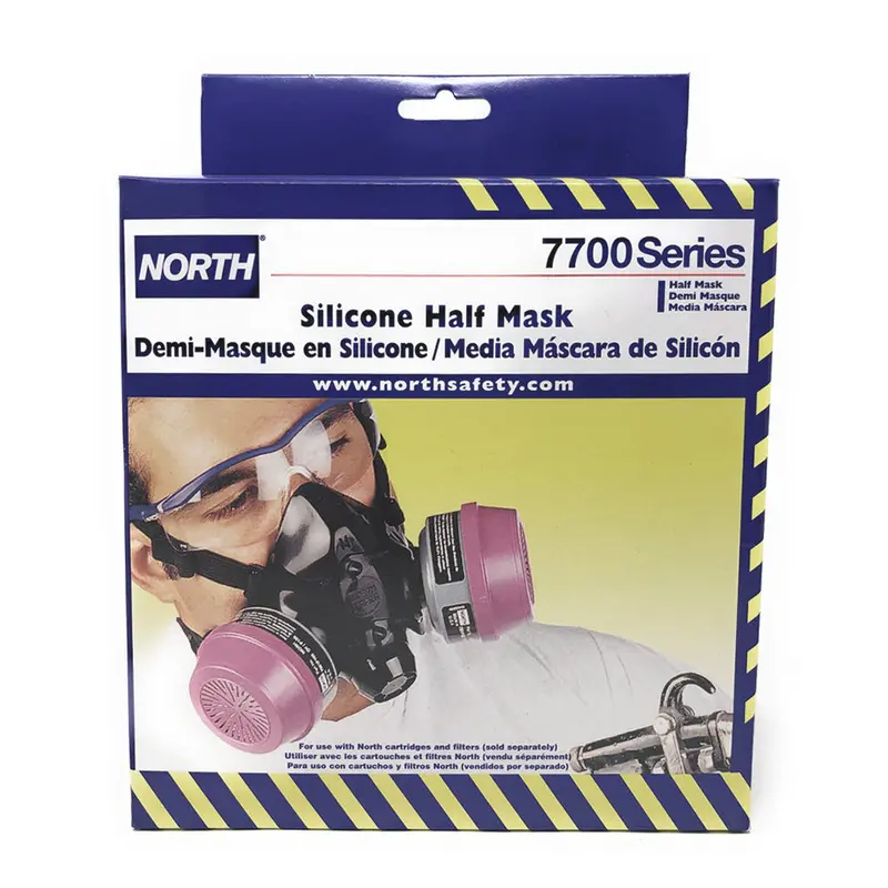 Clearance North 7700 Silicone Half-Face Respirator Mask