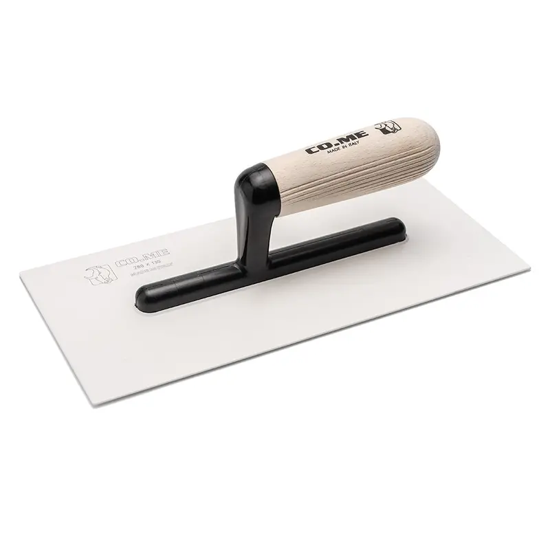 Co.Me Beveled-Edge ABS Float with Ergonomic Wood Handle