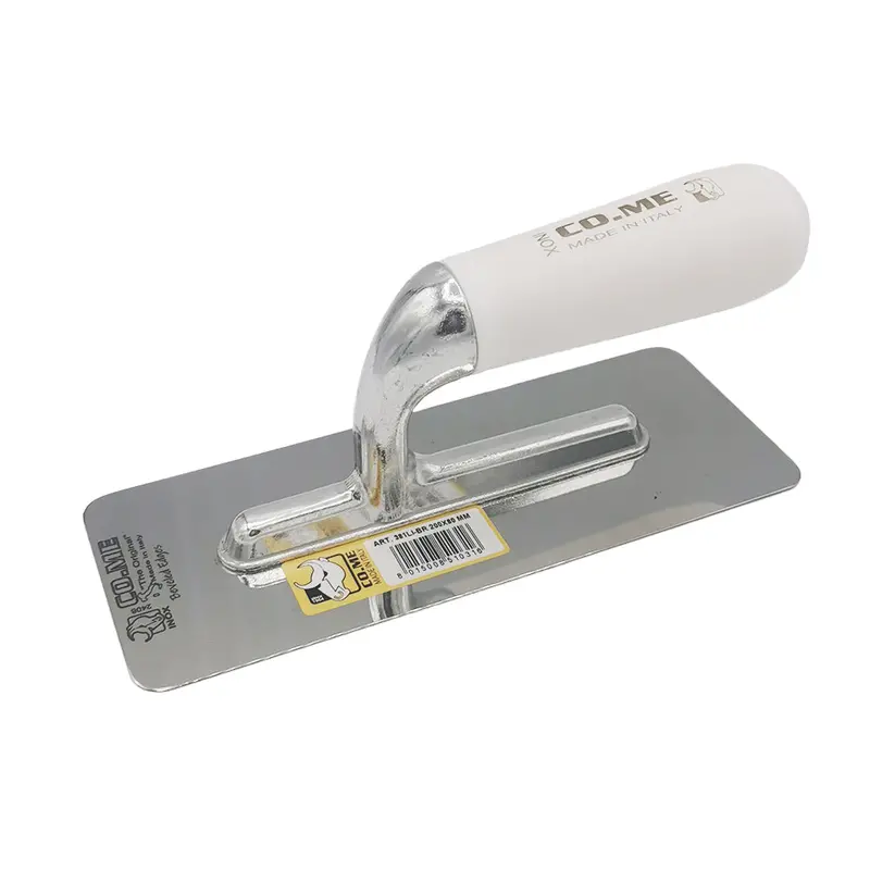 Co.Me Stainless Steel Beveled Trowel for Plastering