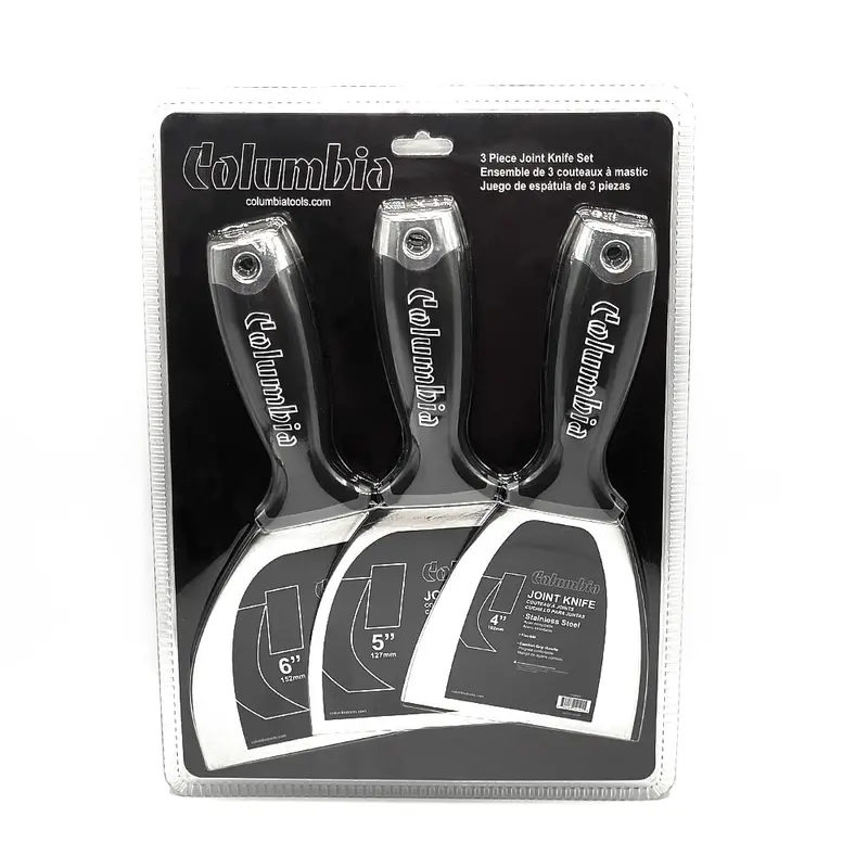 Columbia Multi-Size Joint Knife Pack – 4″, 5″, and 6″ Blades (Blister Display)
