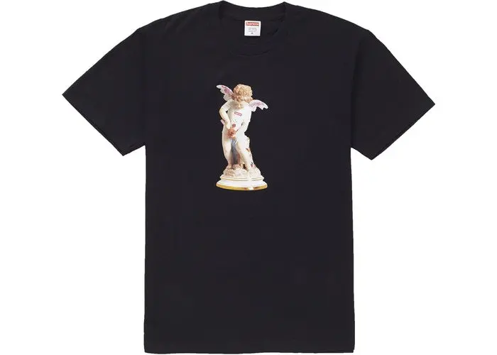 Cupid Black Graphic T-Shirt