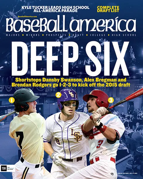 Deep Six Shortstops: Swanson, Bregman, and Rodgers Dominate the 2015 Rankings (July 2015)