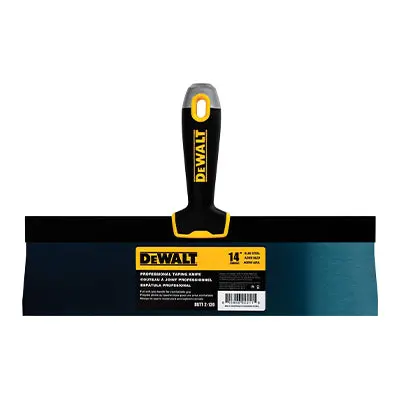 DeWALT Blue Steel Taping Knife for Smooth Joint Compound Application