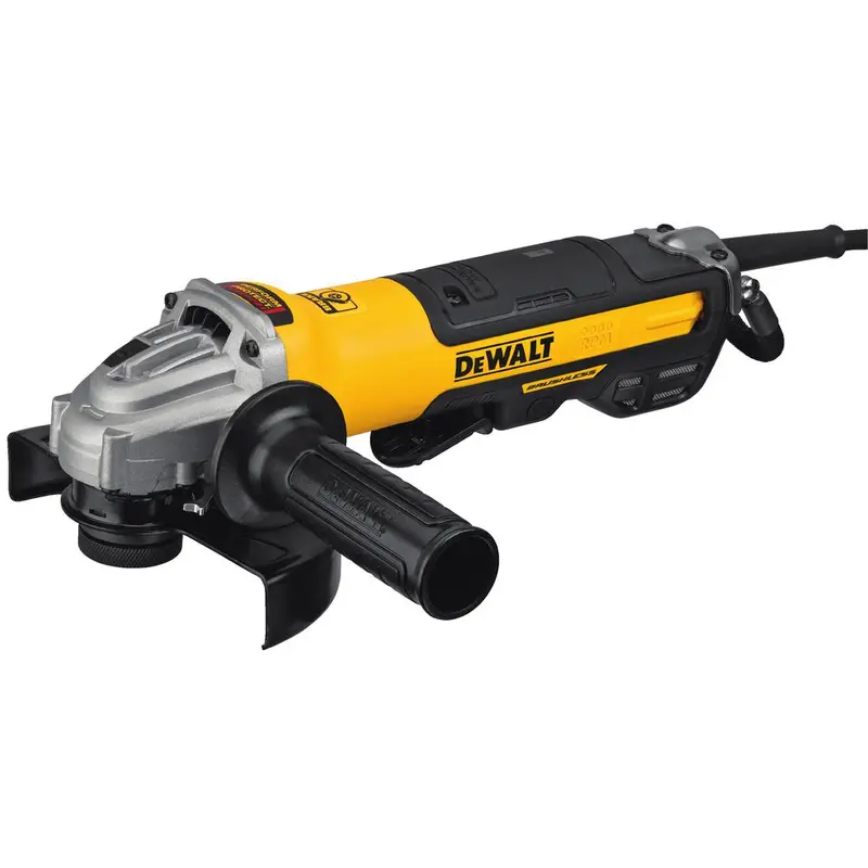 DEWALT DWE43244N 13-Amp Brushless 5–6″ Angle Grinder with Paddle Switch