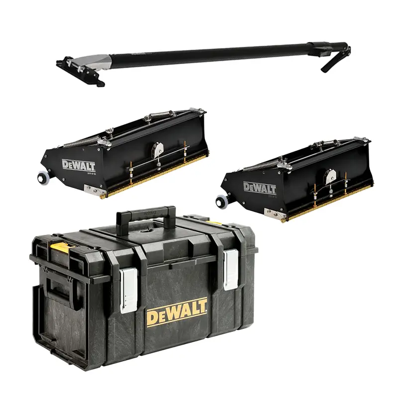 DeWALT Flat Storage Boxes & ToughSystem Organizer Case Combo