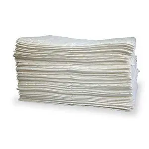 Economy Medium-Weight Oil-Only Sorbent Pads – 100-Count (ENV300)