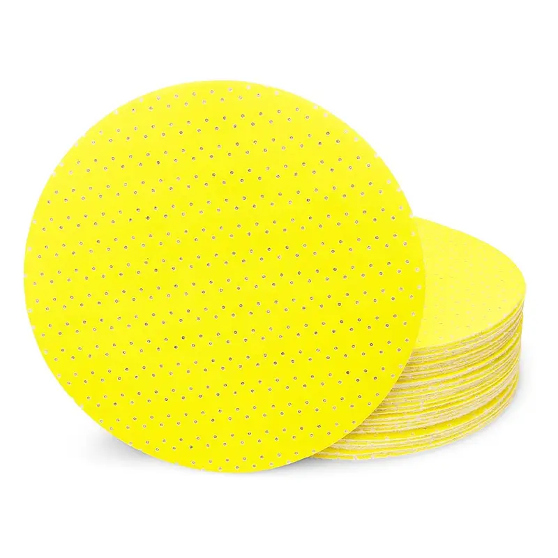 Economy Yellow Perforated 9″ Sanding Discs – Bart’s Own