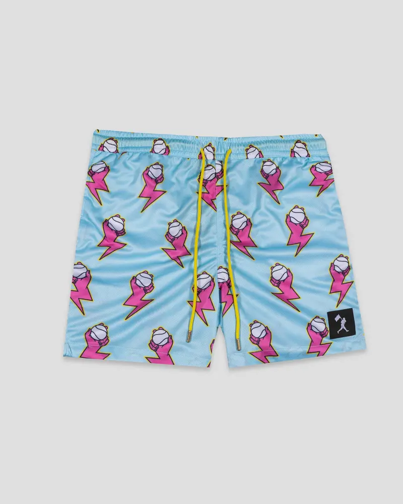 Electric Arms Blue Diamond Air Mesh Shorts