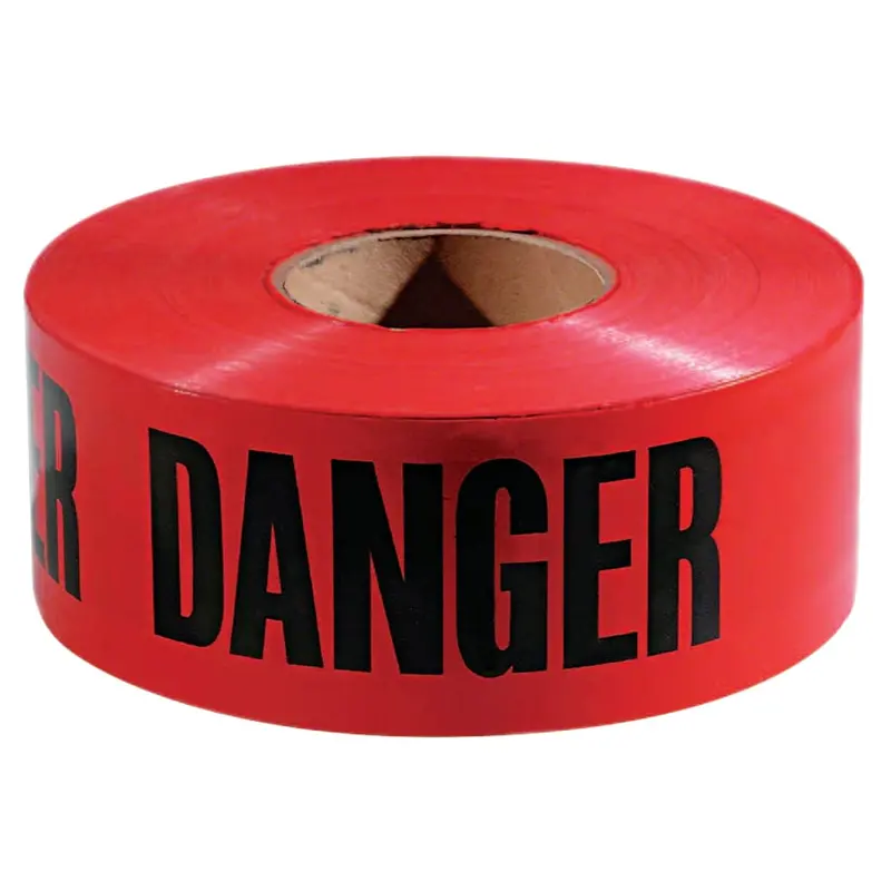 Empire Premium “Danger” Barricade Tape – 1000-Foot Roll, Heavy-Duty Caution Tape for Hazard Zones