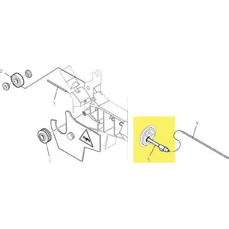 ESAB Hard-Wire Insert Tube for Rigid Wire Feed Systems (Part #0455889001)
