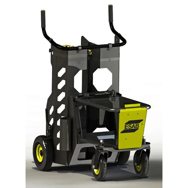 ESAB Rebel Dual-Cylinder Gas Cart for Enhanced Workflow Efficiency – Model 0558102492