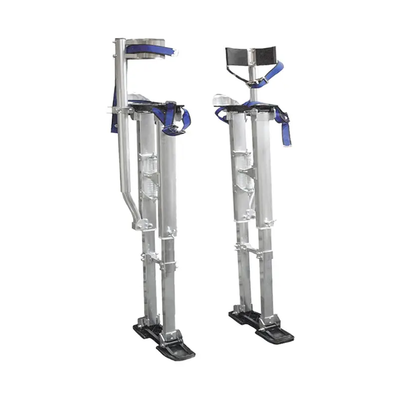 Excalibur Aluma Strider Adjustable Stilts for Elevated Drywall Work