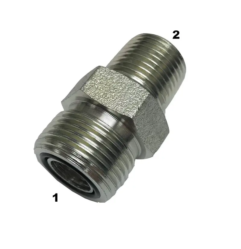 FF2404 Male ORFS to Male Pipe Thread Connector