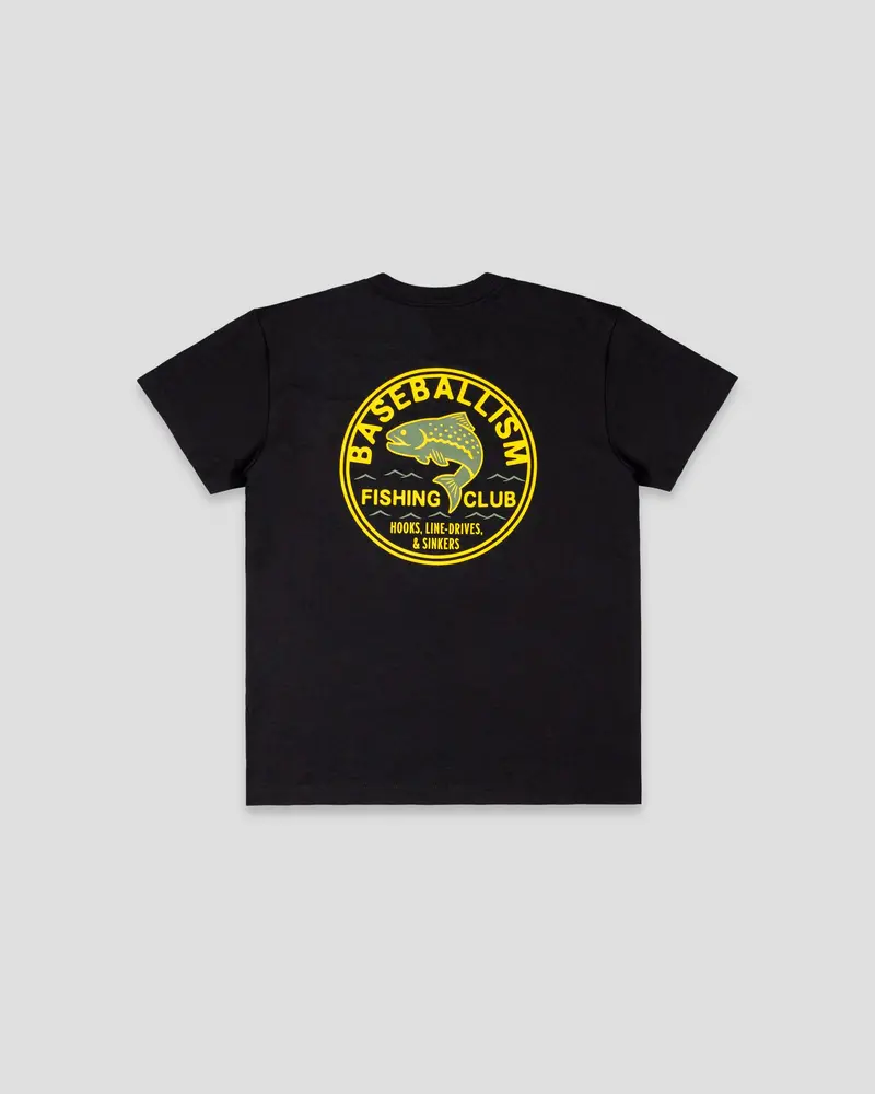 Fishing Club Youth T-Shirt – Classic Black