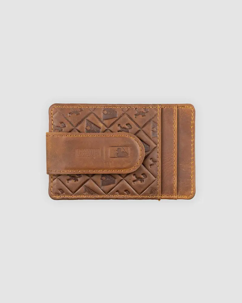 Flag Man Arizona Diamondbacks Glove Leather Money Clip Wallet