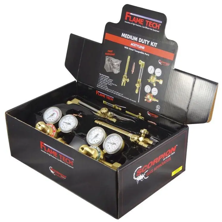 Flame Tech FTVHD-F1 Victor-Style Fuel Gas Contractor Kit