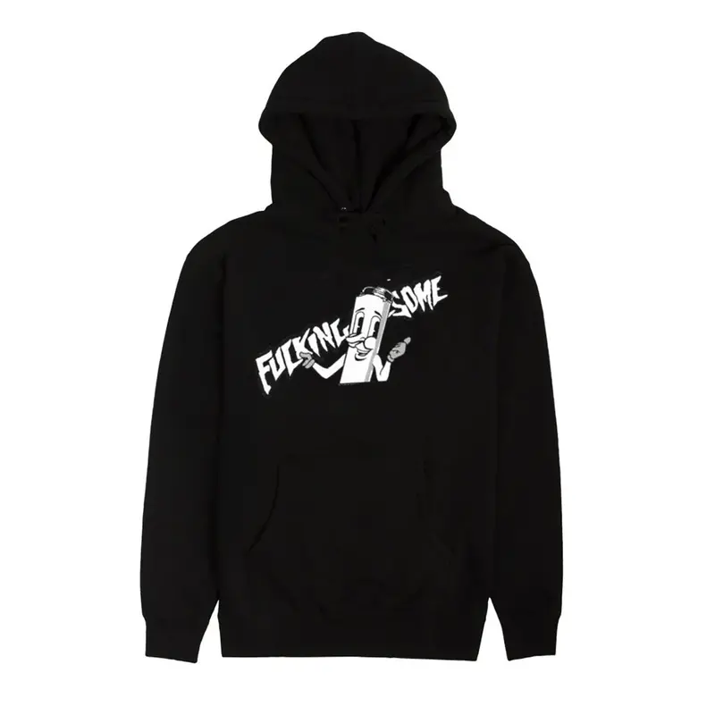 Fucking Awesome Cig Man Hoodie – Black