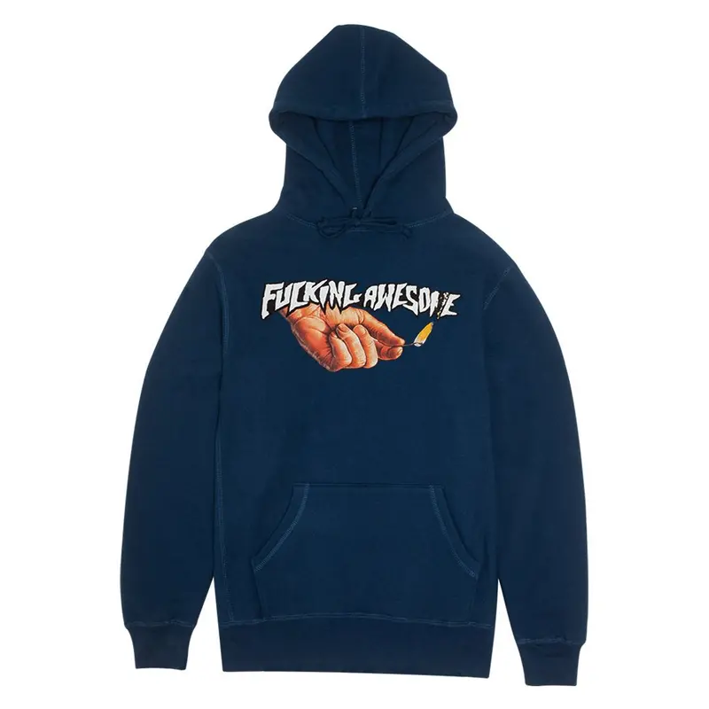FUCKING AWESOME Pyro Graphic Hoodie – Premium French Terry Sweatshirt