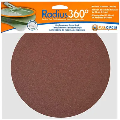 Full Circle Radius 360° 8-3/4-Inch Replacement Foam Pad