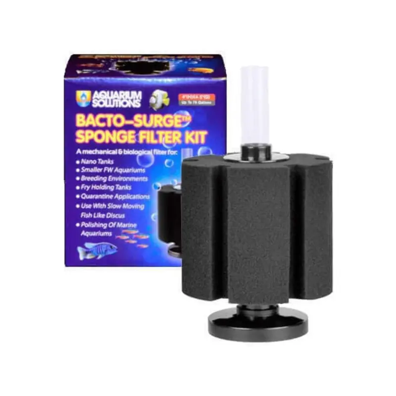 Gentle Sponge Filter for Axolotl Tanks – Low-Flow Biological Filtration