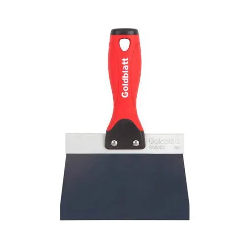 Goldblatt Blue Steel Taping Knife for Clean Drywall Seam Work