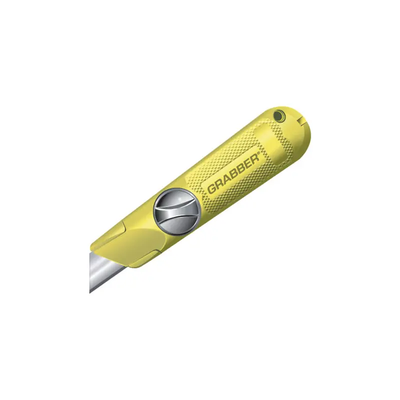 Grabber Quick-Change Fixed Utility Knife with Snap-Blade Design