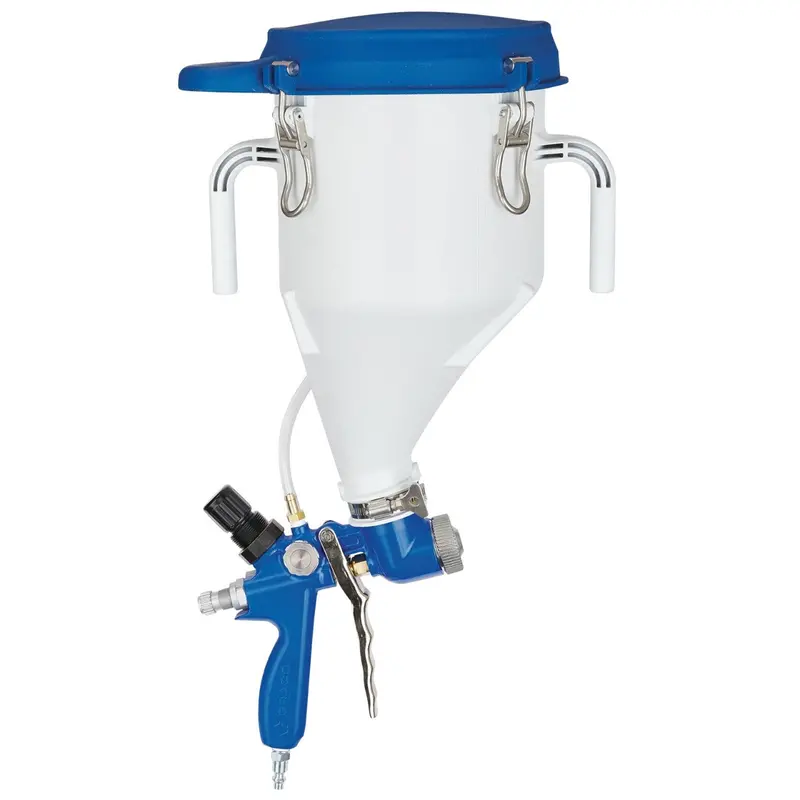 Graco FastFinish Pressure-Boosted Hopper Gun System