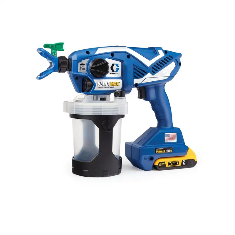Graco UltraMAX Cordless Airless Sprayer with Enhanced Power and Runtime