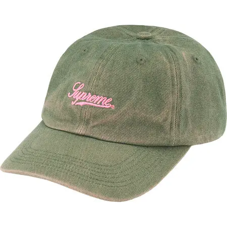 Green Supreme Washed Twill Structured Cap
