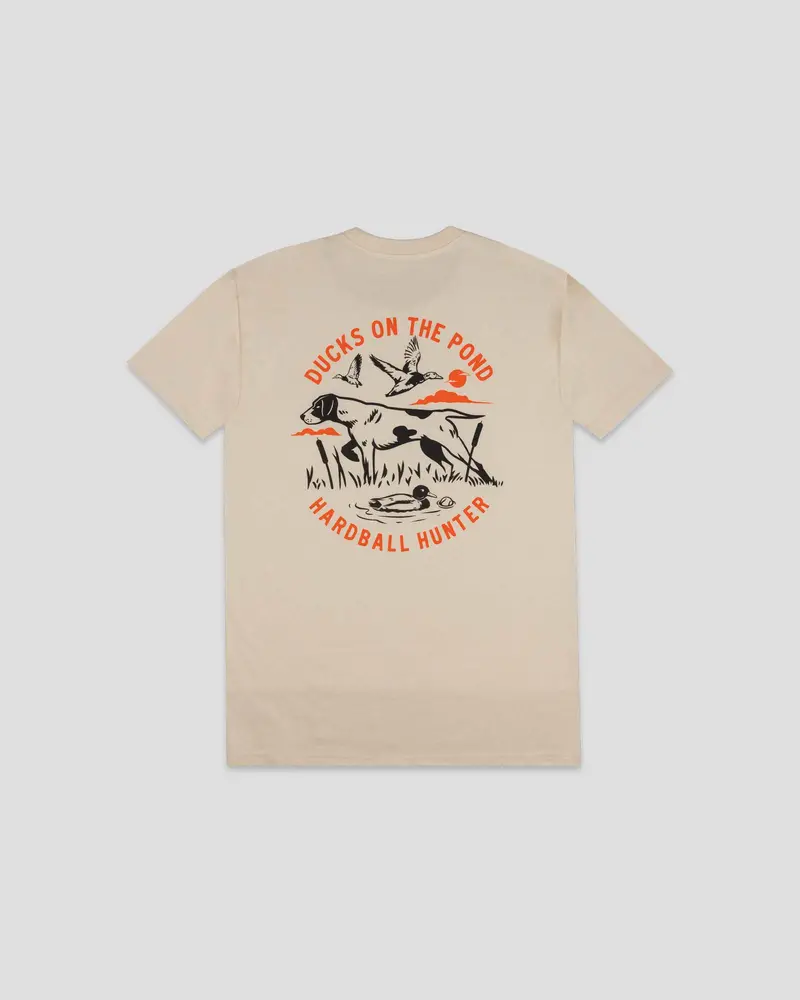 Hardball Hunter That Dog Will Hunt Youth T-Shirt in Cream