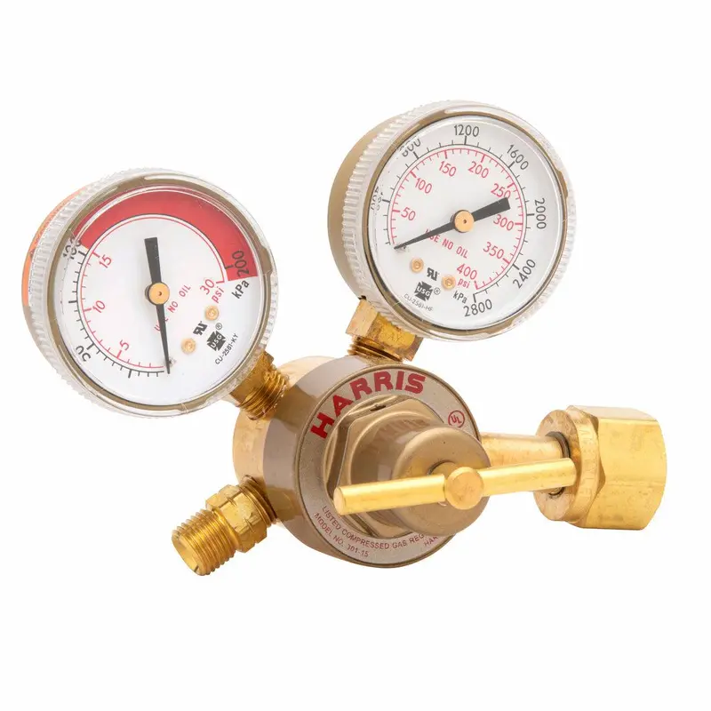 Harris Acetylene Regulator, Female Thread, Model 301-15-300
