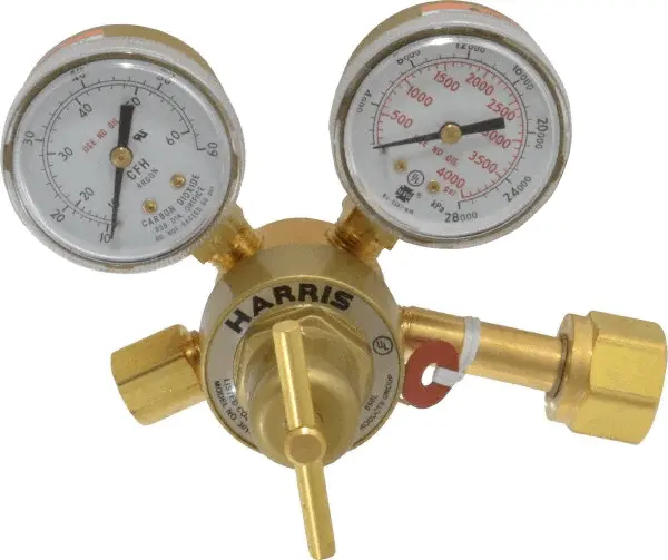 Harris Heavy-Duty CO₂ Single-Stage Flowgauge Regulator – Model 301-CD60-320 (3000164)