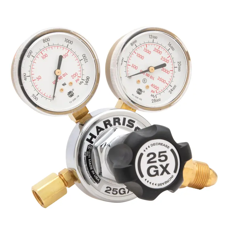 Harris Medium-to-Heavy-Duty Inert Gas Regulator – 25GX (Part #3000540)
