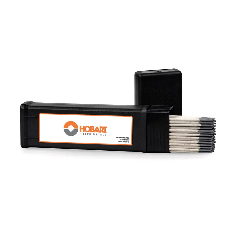 Hobart E6010 Stick Electrodes – 1/8-Inch Diameter, 5-Lb Plastic-Packaged Fast-Freeze Welding Rods (S129444-045)