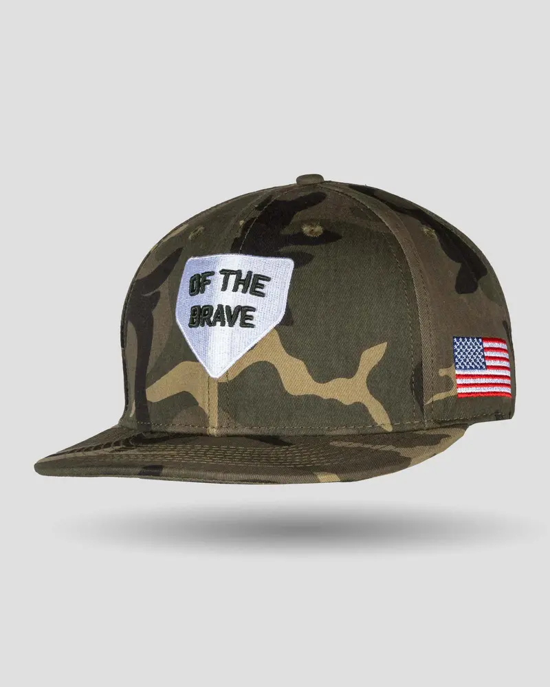 Home of the Brave Camo Baseball Cap