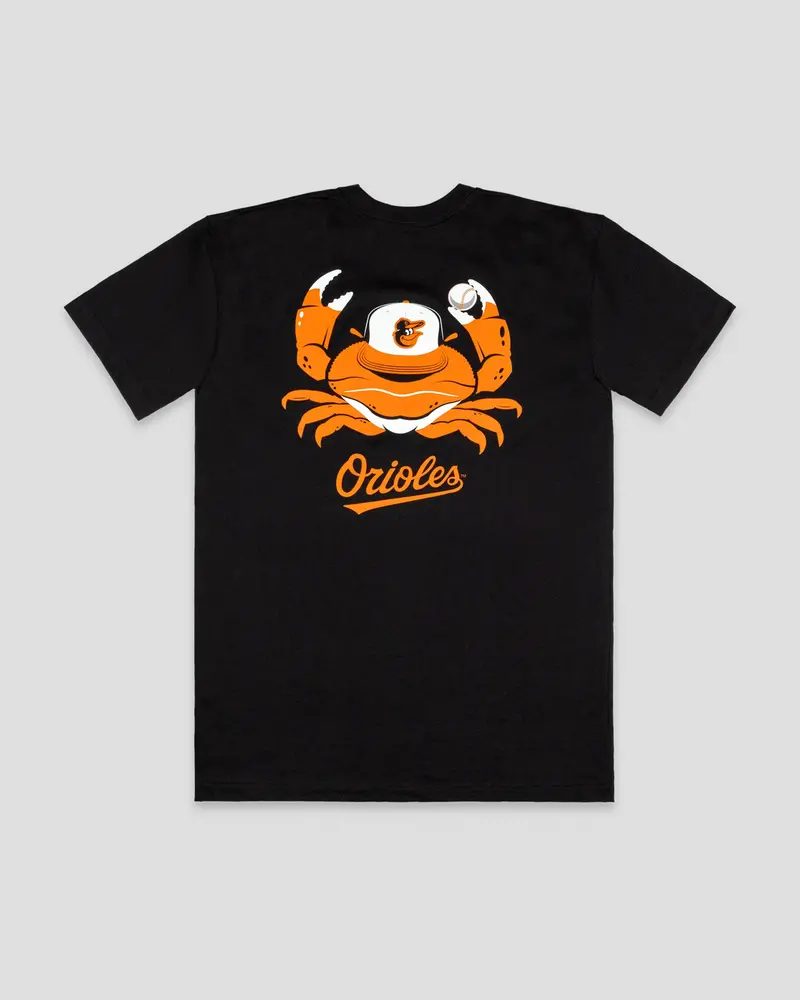 Homegrown Adult Baseball Tee – Orioles