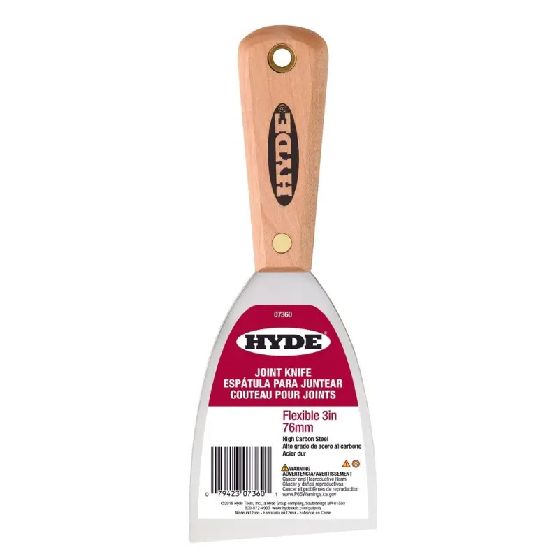 HYDE Hardwood-Handle Carbon Steel Joint Knives