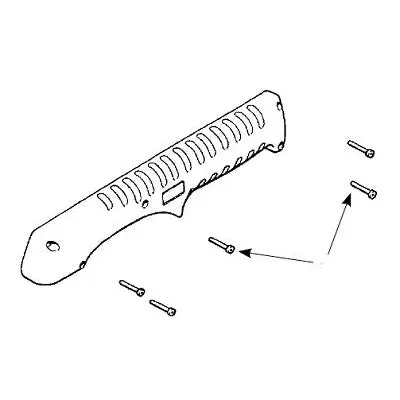 Hypertherm #4 × 1/2″ Phillips Pan Head Self-Tapping Screw — Stainless/Bronze (Part #075339)