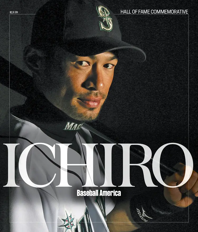 Ichiro Suzuki Hall of Fame Commemorative Magazine + Bonus Issue