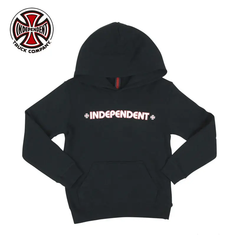 Independent Japan Kids Hoodie with Cross Logo