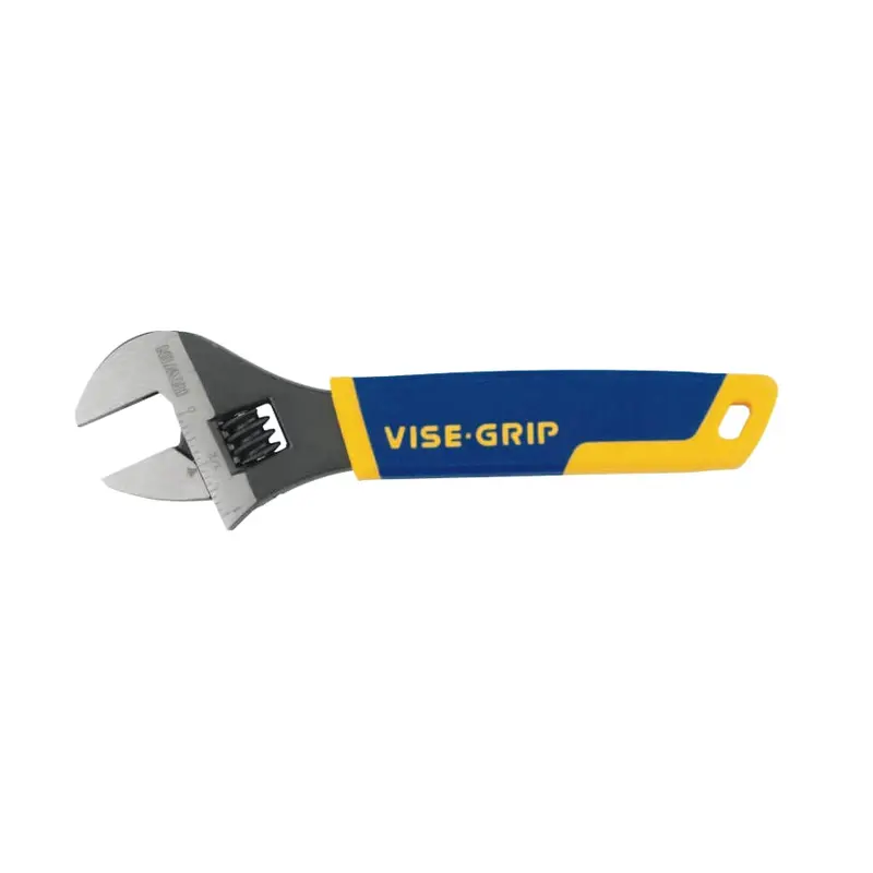 IRWIN 6-Inch Adjustable Wrench with 1-Inch Maximum Jaw Opening
