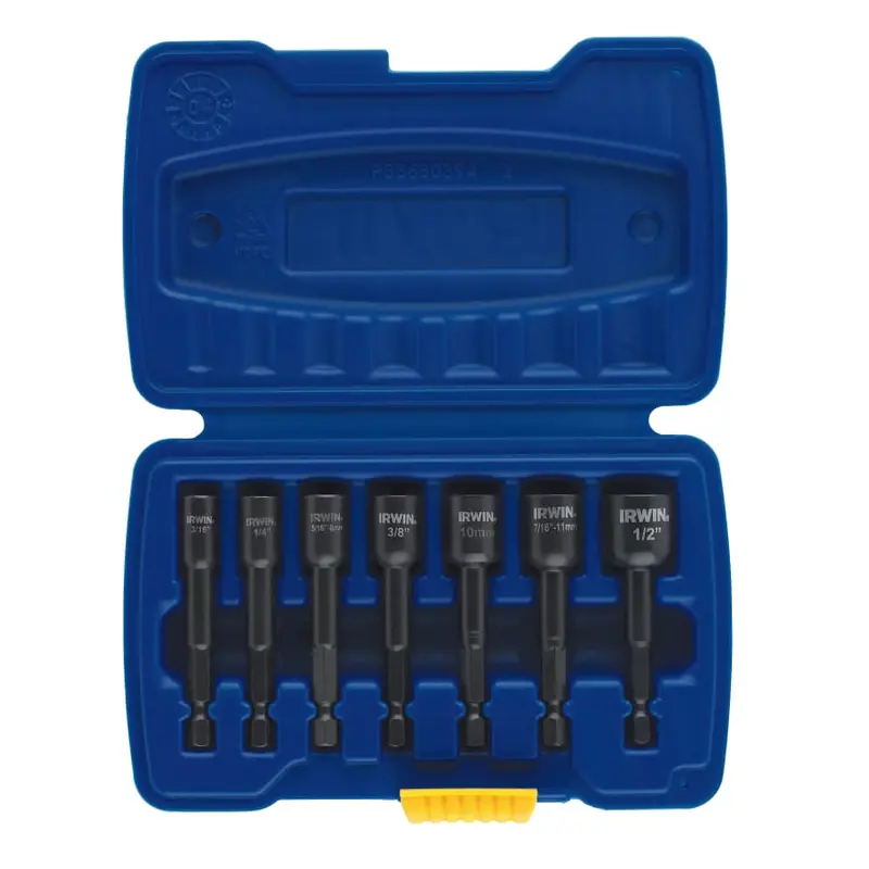 IRWIN Power-Grip Screw and Bolt Extractor Set — 7-Piece